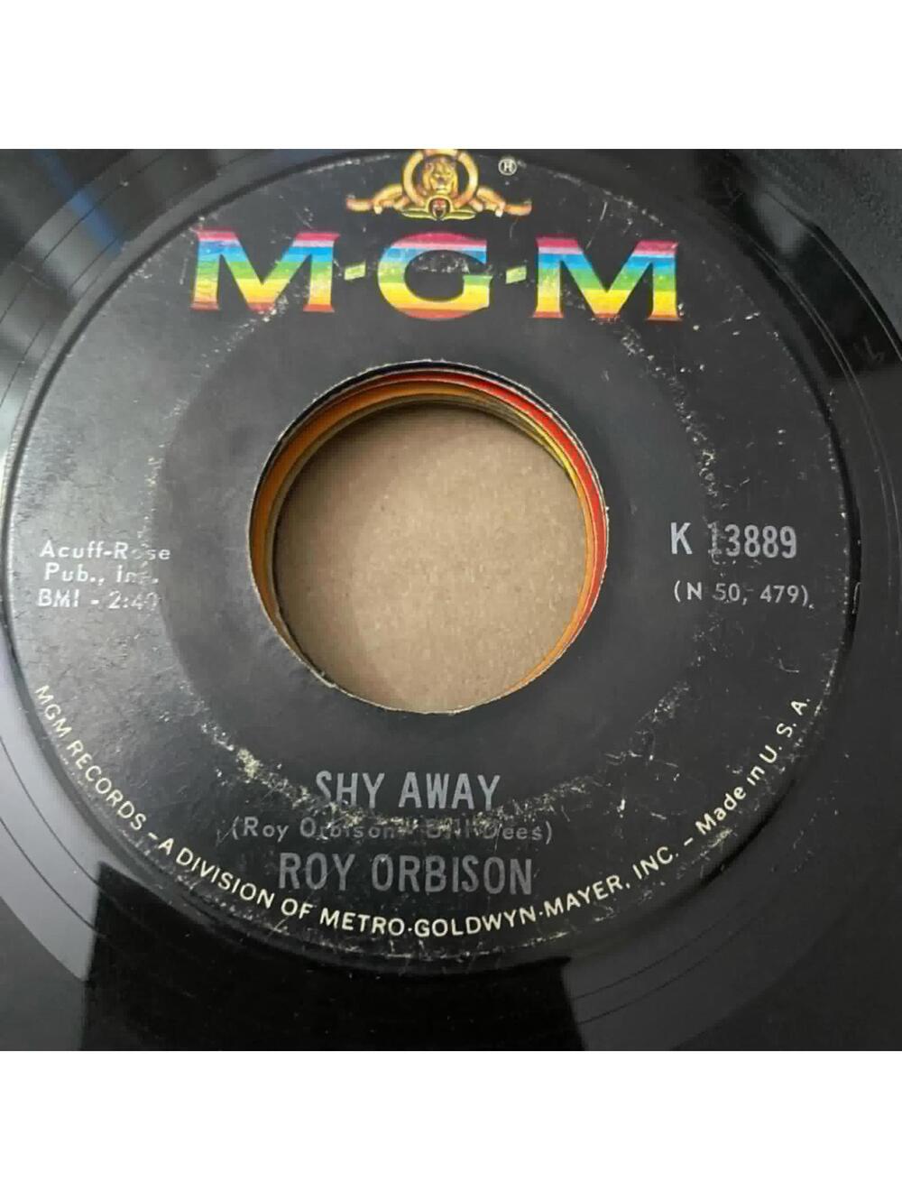 Roy Orbison - Shy Away/Born to be Love By You K 13889 45rpm VG+ R13